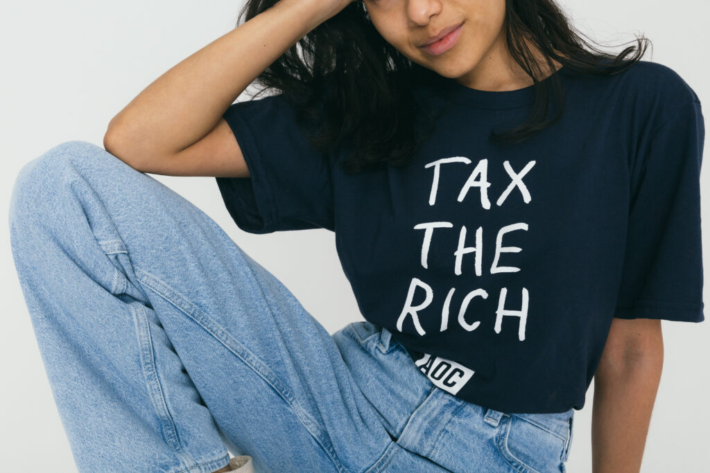 AOC Tax the Rich custom T-shirt